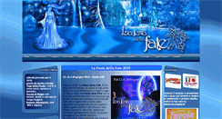 Desktop Screenshot of lafestadellefate.it
